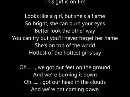 girl on fire
